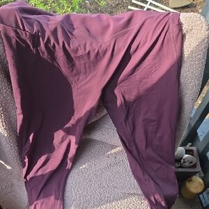 Halara Dark Purple/Maroon Leggings
